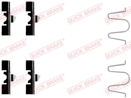 Accessory Kit, disc brake pad